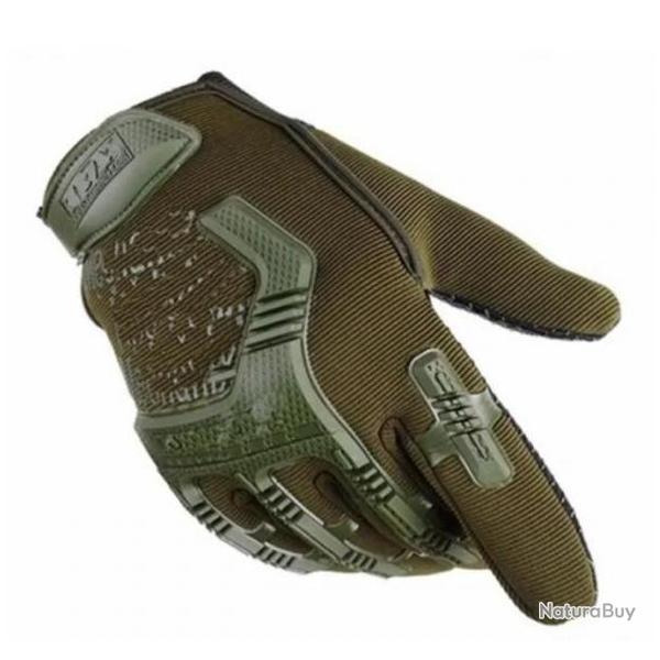 Gants tactiques antid�rapants Kakis taille M