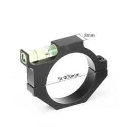 Niveau &agrave; bulle &agrave; monter sur lunette avec tube en 30 mm
