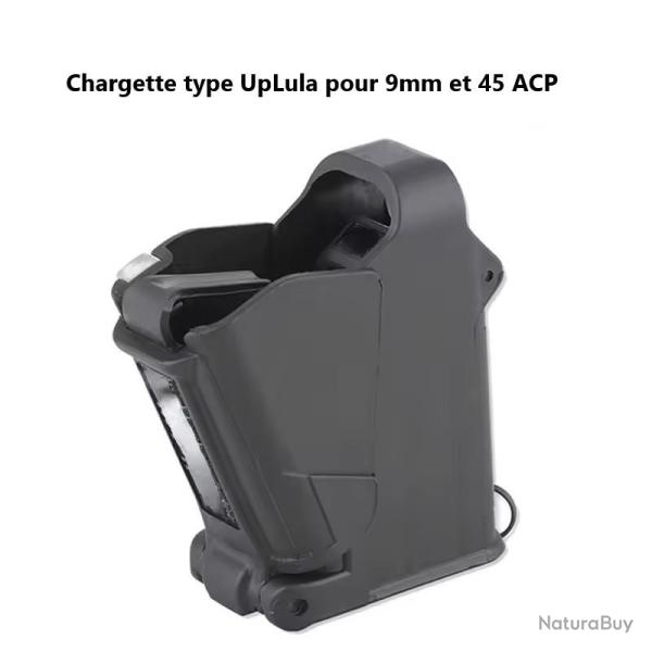 Chargette rapide quick loader pour calibre 9 mm et 45 ACP