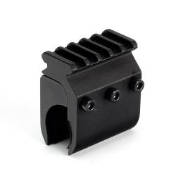 Rail picatinny pour Optique avec fixation sur canon de 17 &agrave; 30 mm