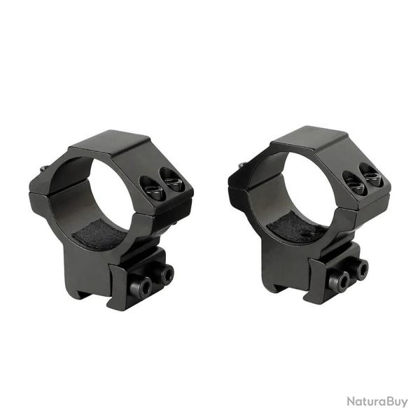 Colliers bas rail 11 mm pour lunette de tir diam�tre 30 mm