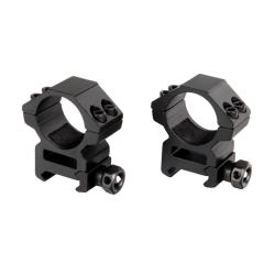 Colliers de fixation Bas pour lunette de tir, rail picatinny diam&egrave;tre 25,4 mm (1 pouce)