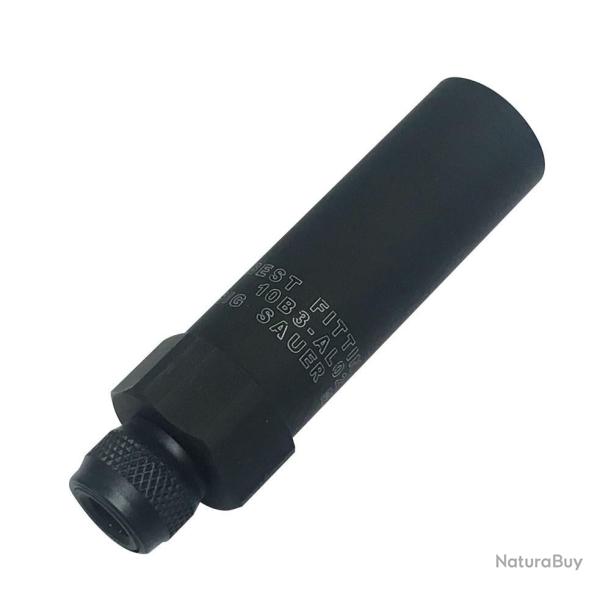 Adaptateur silencieux 1/2 UNF pour pistolet mitrailleur Sig Sauer MPX CO2 � plomb