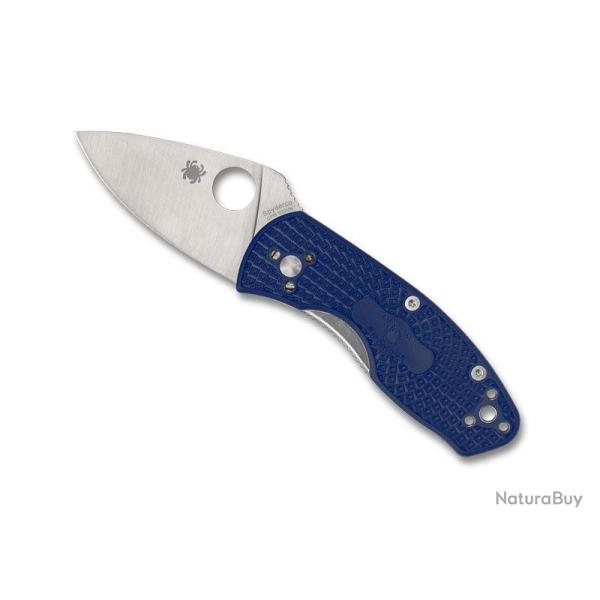 COUTEAU SPYDERCO AMBITIOUS BLEU