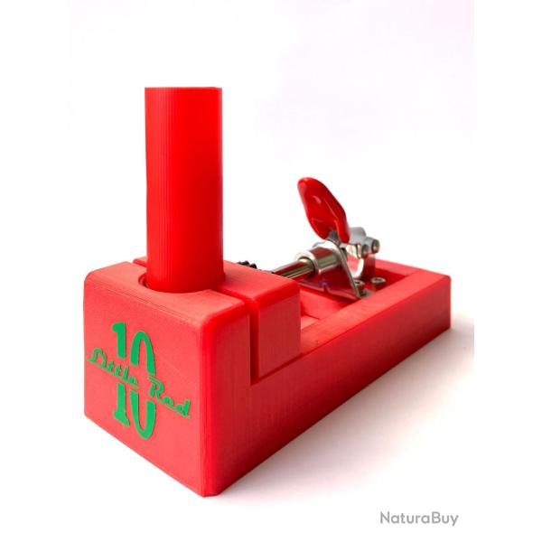 Dispositif de blocage douilles pour rechargement calibre10 (autres calibres possibles).