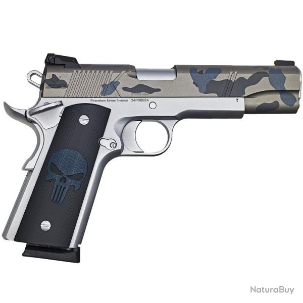 PISTOLET LEGACY ARMAMENT 1911 K11 PUNISHER CAMO GREY 5" Cal 45 acp