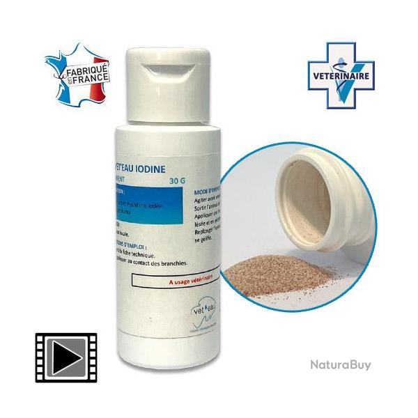 Antiseptique Vet'Eau Cicavet'Eau Poudre G�lifiante 30g