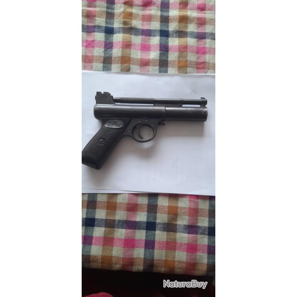 WEBLEY MARKI .PISTOLET � AIR COMPRIME.WEBLEY &SCOTT LTD BIRMINGHAM 4.