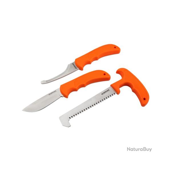 Pack couteaux BOKER magnum hunting line game set