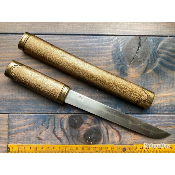 COUTEAU JAPON "TANTO" SIGL MODERNE TBE