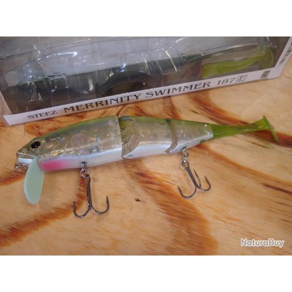 PROMO!! COLORIS EXCLU !!! DAIWA STEEZ MERRINITY SW 187F - S MAGMA