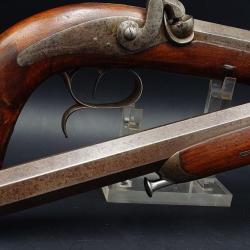 PAIRE DE PISTOLETS D'OFFICIER MODELE 1833 CHEVALIER MANUFACTURE MUTZIG - FRANCE SECOND EMPIRE France