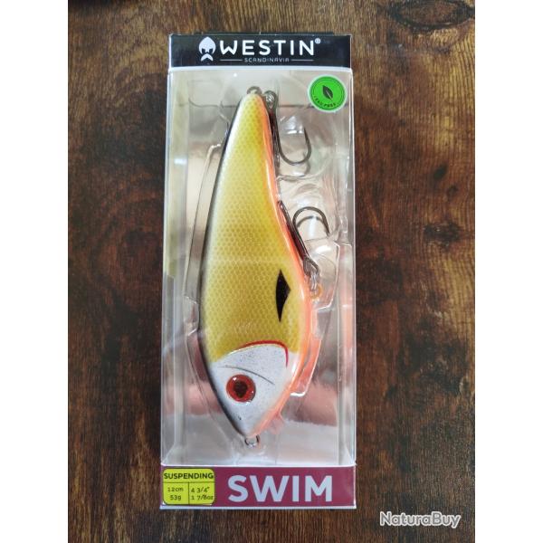 Westin swim glidebait 12 cm 53g suspending official roach