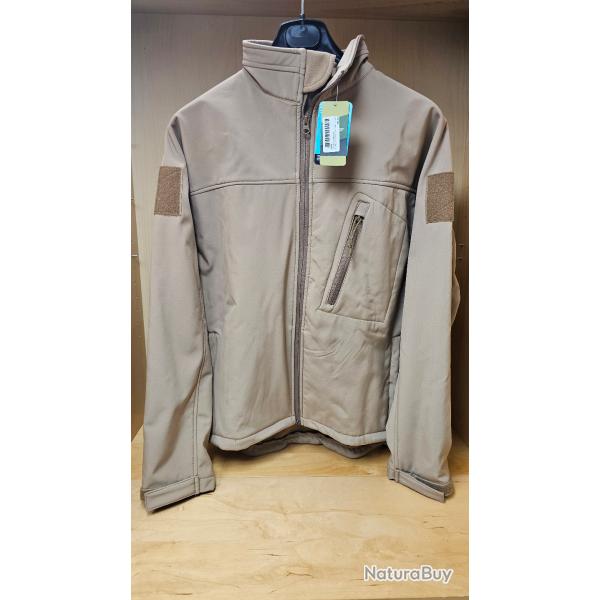 Veste tactique Softshell - Coyote Brown - Invader Gear - Taille XL