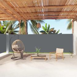 Auvent lat&eacute;ral r&eacute;tractable Anthracite 180x1000 cm