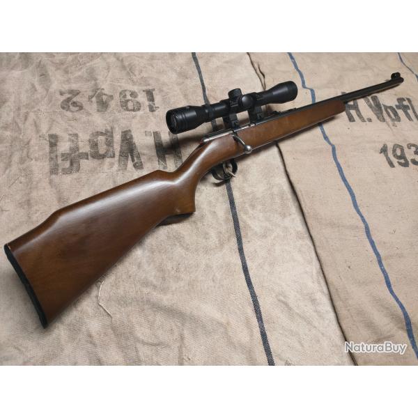Carabine Ansch�tz mod�le 1326 calibre 22 lr monocoup avec lunette