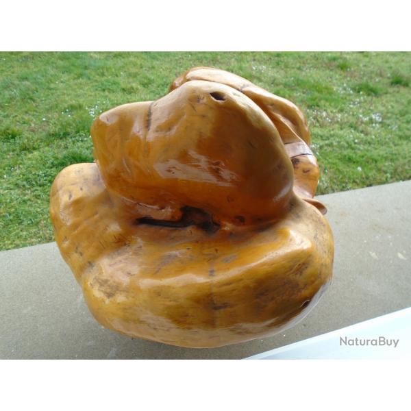 Sculpture chinoise moisissure champignon vide poche
