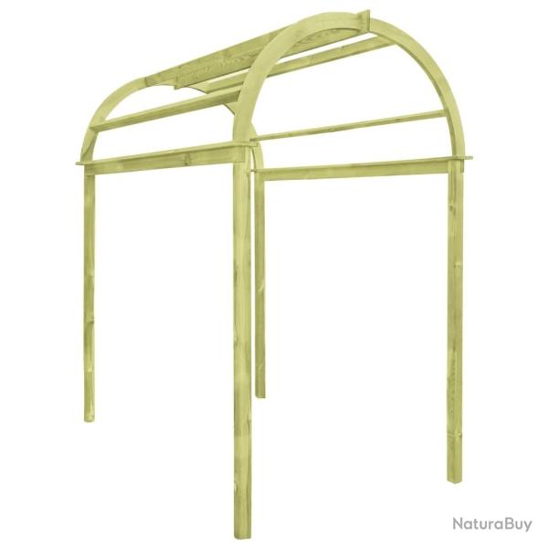 Arche � treillis 125x150x235 cm Bois de pin impr�gn� alsavelo