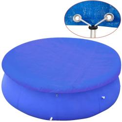 Couverture de piscine ronde hors sol de 360-367 cm alsavelo