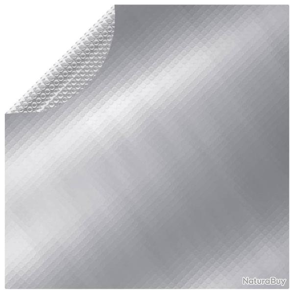 Couverture de piscine Argent� 381 cm PE alsavelo