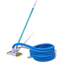Aspirateur de piscine avec manche t&eacute;lescopique et tuyau alsavelo