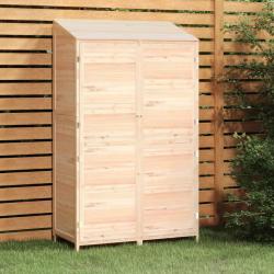 Remise de jardin 102x52x174,5 cm Bois de sapin solide alsavelo