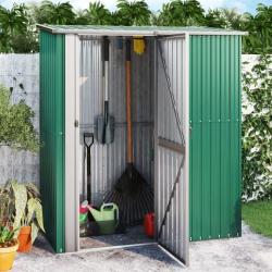Abri de jardin Vert 180,5x97x209,5 cm Acier galvanis&eacute;