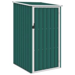 Abri de jardin Vert 87x98x159 cm Acier galvanis&eacute;