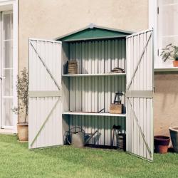 Abri de jardin Vert 116x45x175 cm Acier galvanis&eacute;
