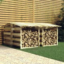 Pergolas avec toits 4 pcs 100x90x100 cm Bois de pin impr&eacute;gn&eacute;