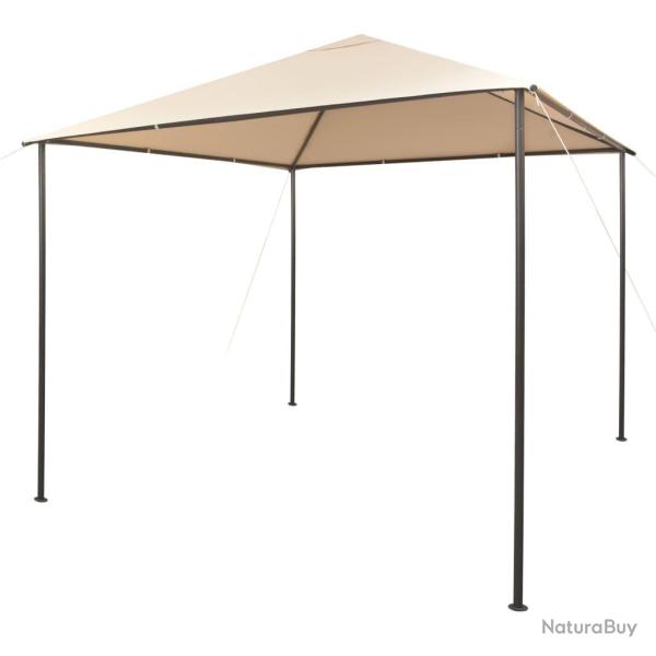 Chapiteau tente 3 x 3 m Beige Acier