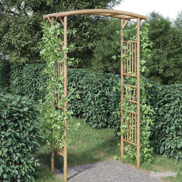 Arche pour rosiers Bambou 118x40x187 cm alsavelo