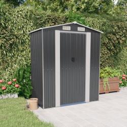 Abri de jardin Anthracite 192x108x223 cm Acier galvanis&eacute;