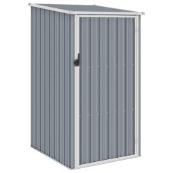 Abri de jardin Gris 87x98x159 cm Acier galvanis&eacute;