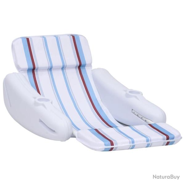Chaise flottante pour piscine 140x83x60 cm alsavelo