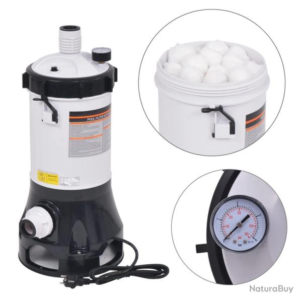 Pompe filtrante de piscine 185 W 4,4 m�/h