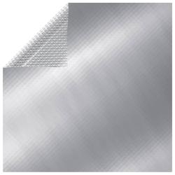 Couverture de piscine Argent&eacute; 975x488 cm PE