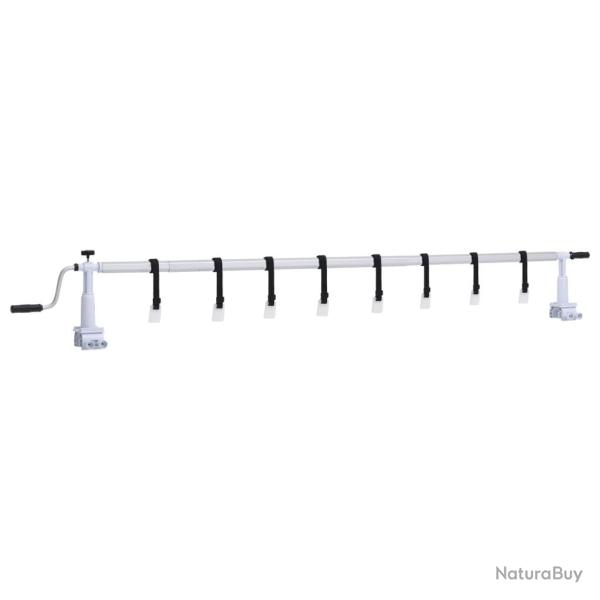 Rouleau de couverture de piscine avec base en plastique