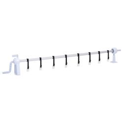 Rouleau de couverture de piscine avec base en plastique alsavelo