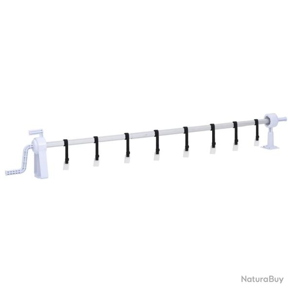 Rouleau de couverture de piscine avec base en plastique