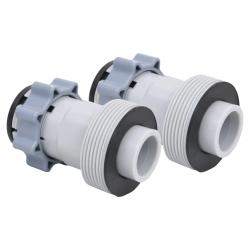 Adaptateurs de tuyaux de piscine Type B 2 pcs alsavelo