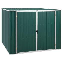 Abri de jardin Vert 195x198x159 cm Acier galvanis&eacute;