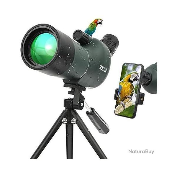 Longue Vue SV28 25-75x70 HD BAK4 IP65 Zoom Puissant Tir Sportif Tr�pied Adaptateur Smartphone