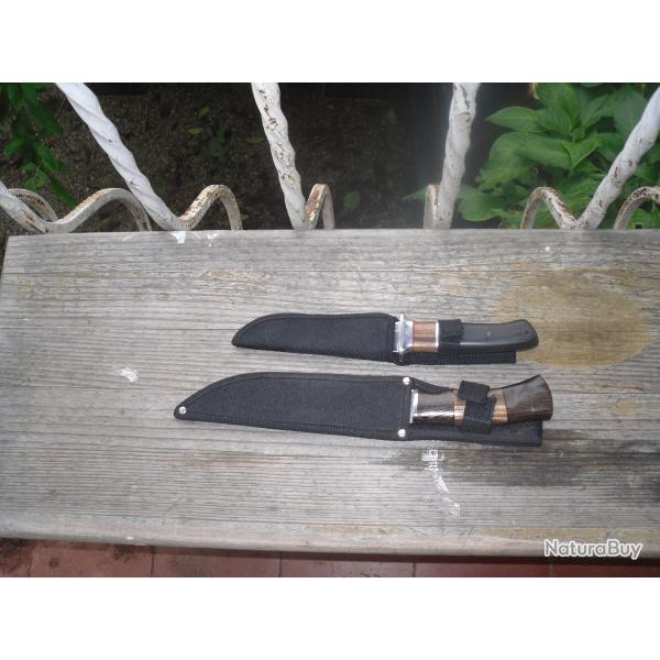 Deux grand poignards