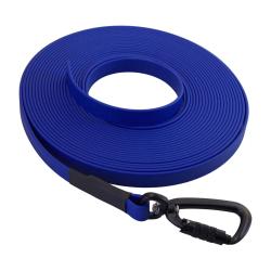 Longe BIOTHANE Twist-Lock 16 mm bleu roi 3 m SANS poign&eacute;e