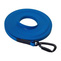Longe BIOTHANE Twist-Lock 16 mm 3 m SANS poign&eacute;e bleu clair