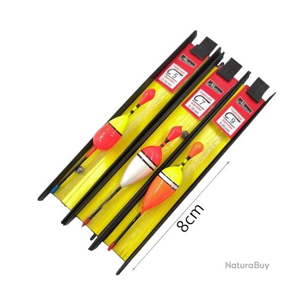 Lot de 3 Lignes Pr� Mont�e pour la Peche � la Truite Tailles 5#, 7#, 9# Eau Douce Neuf