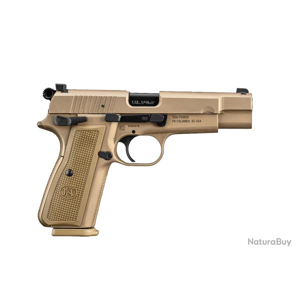 Nouveaut� 2025 - Neuf - FN Herstal - High Power Series - 9mm - FDE - 17 cps - USA - FN66-10106993
