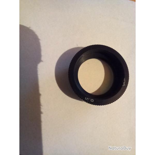 Adlerauge "oeil d'aigle" KORNOPTIK grossissant 0.5 dioptrie pour guidon M18, pour tir au dioptre