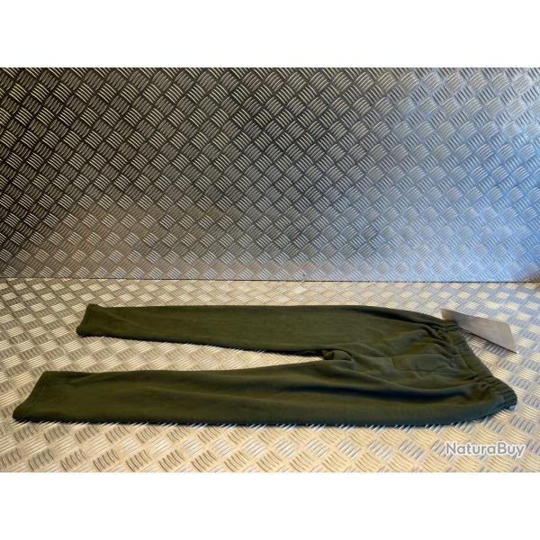 Calecon long polaire jogging vert taille s gilbert surplus militaire froid neige sport randonn�e